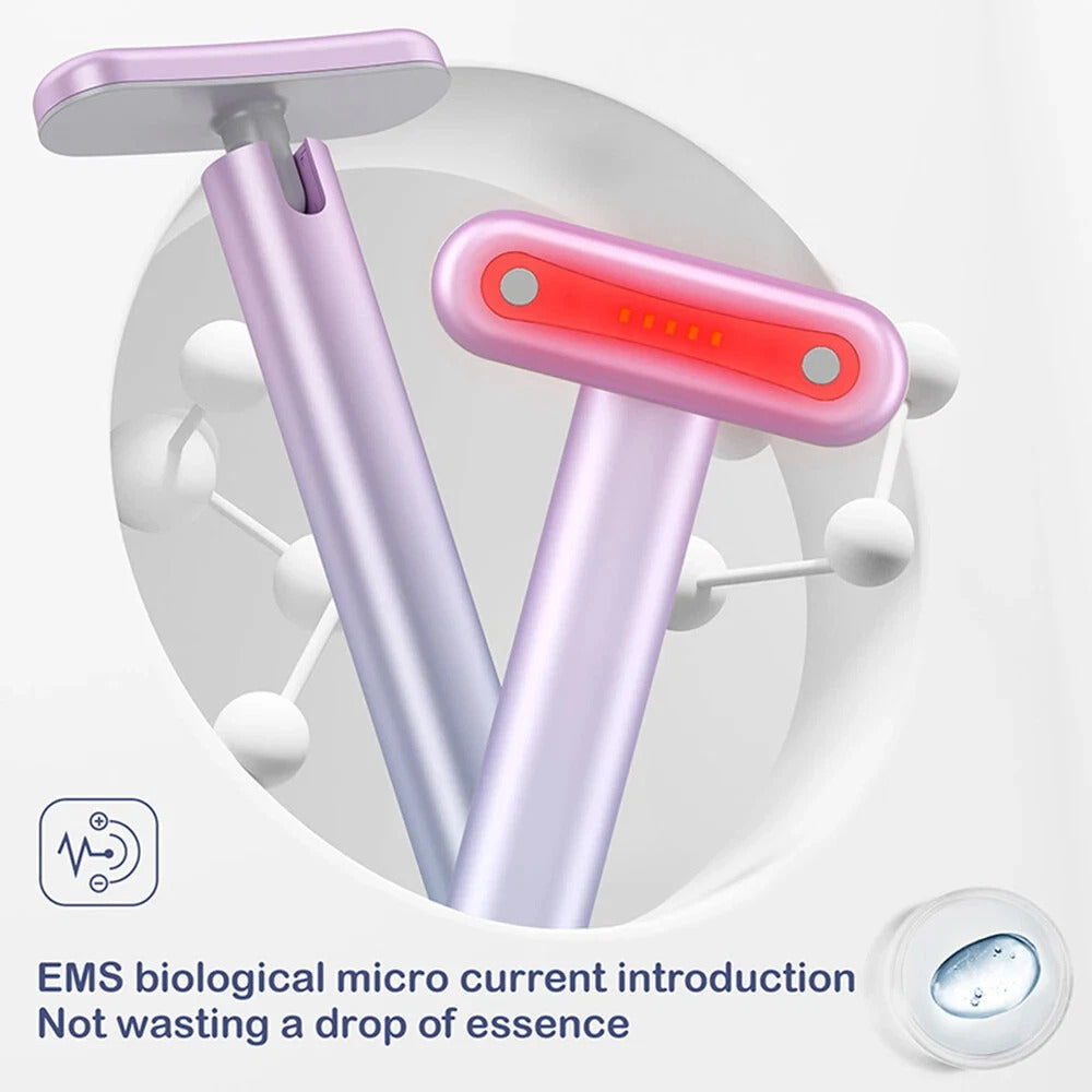LED Facial Wand 4-in-1 Red Light Therapy